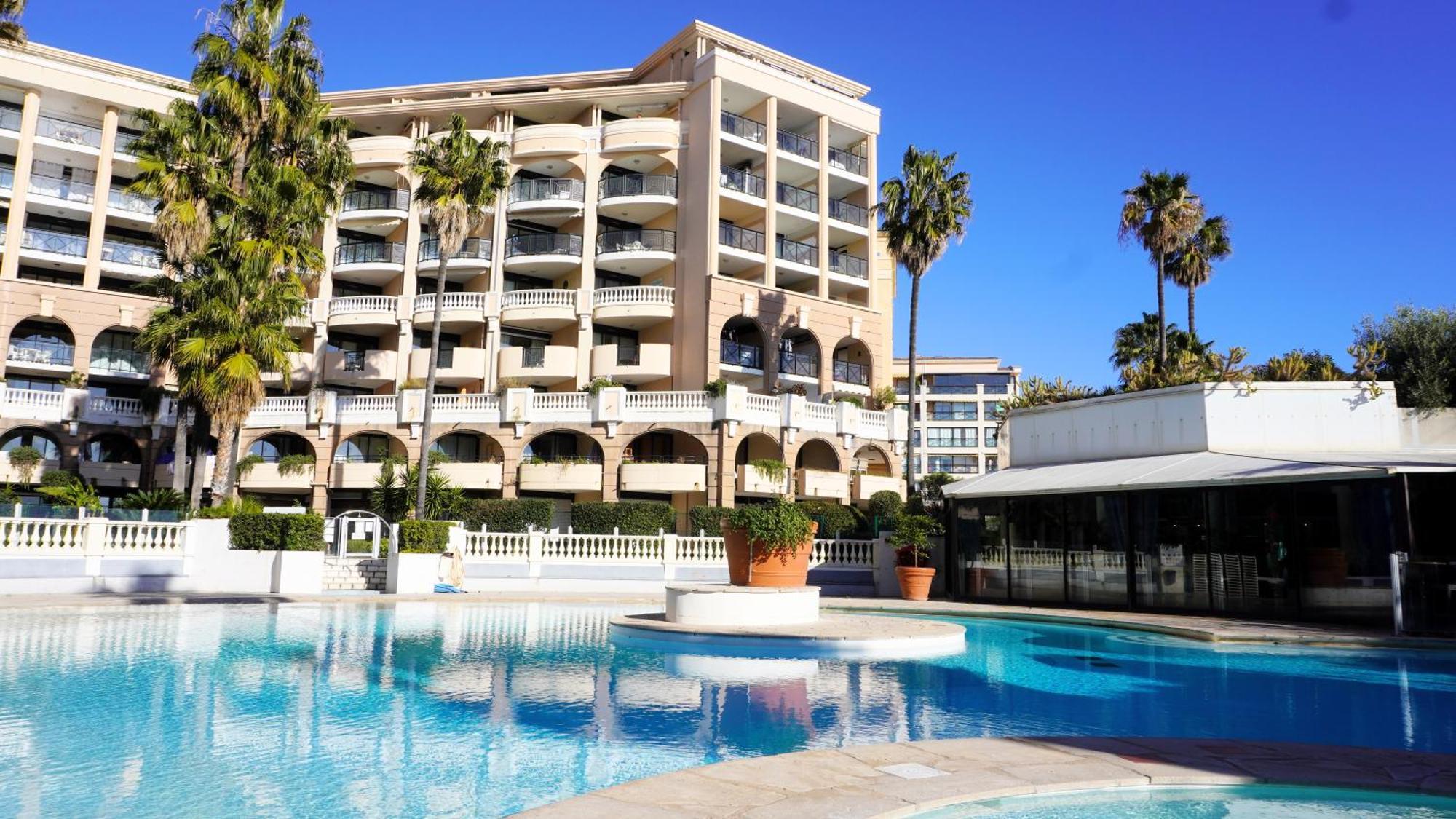 Appartement 556, Vue Mer Et Piscine By Palmazur Vacances Cannes Zewnętrze zdjęcie