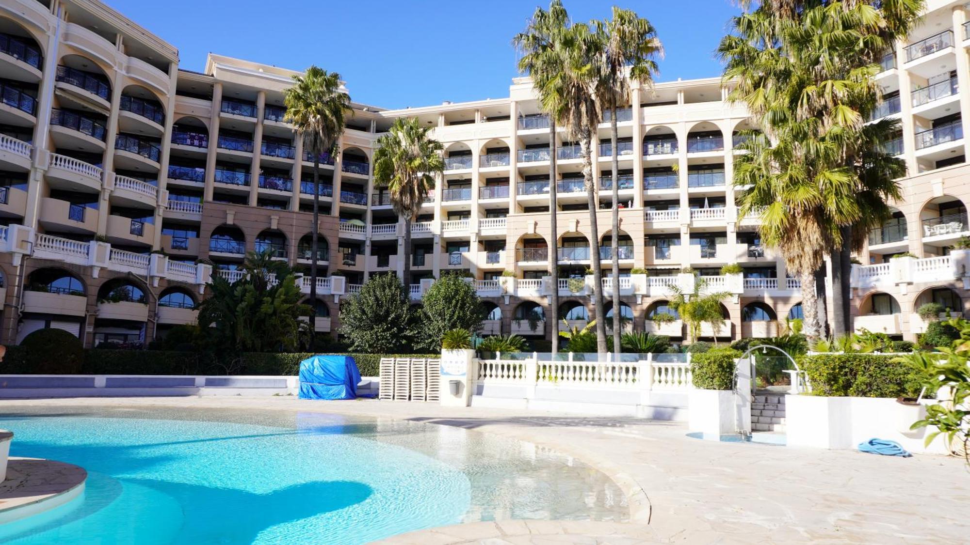 Appartement 556, Vue Mer Et Piscine By Palmazur Vacances Cannes Zewnętrze zdjęcie