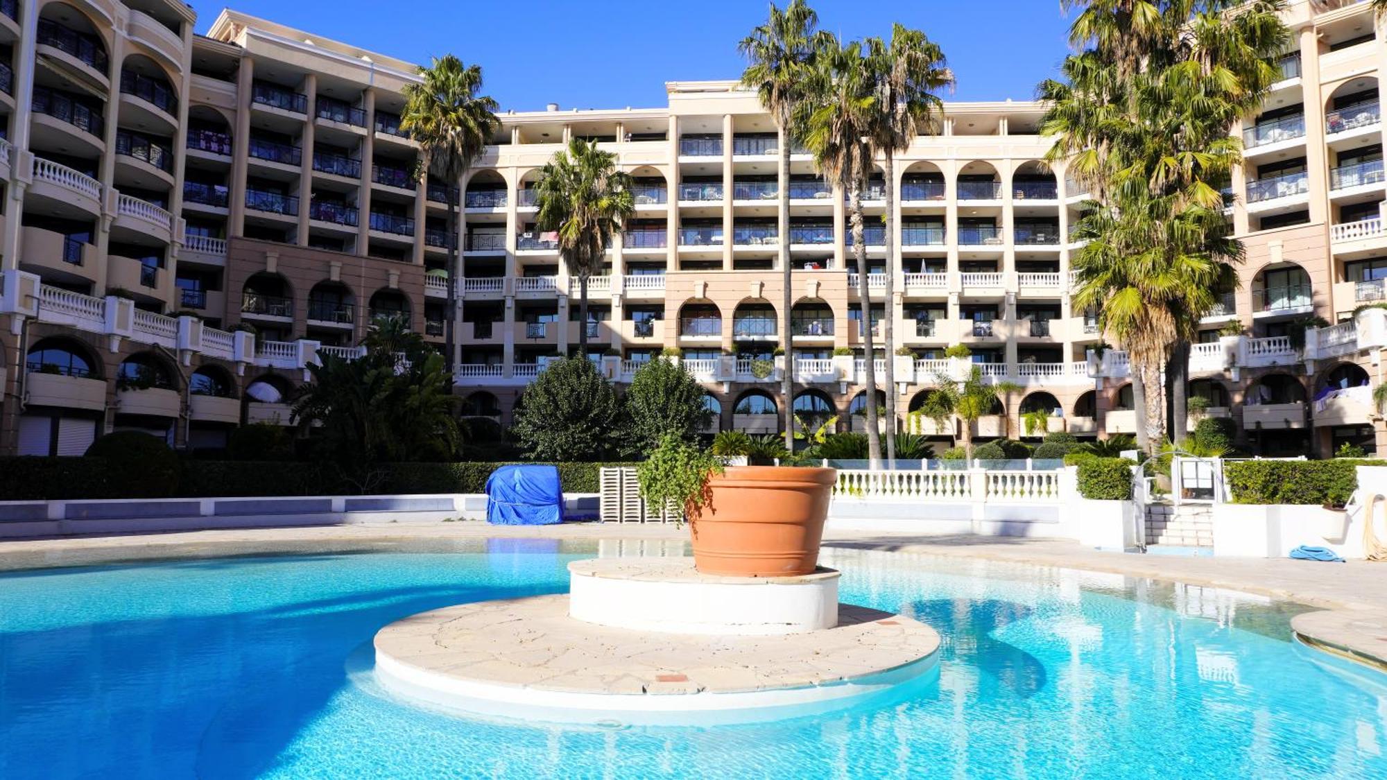 Appartement 556, Vue Mer Et Piscine By Palmazur Vacances Cannes Zewnętrze zdjęcie